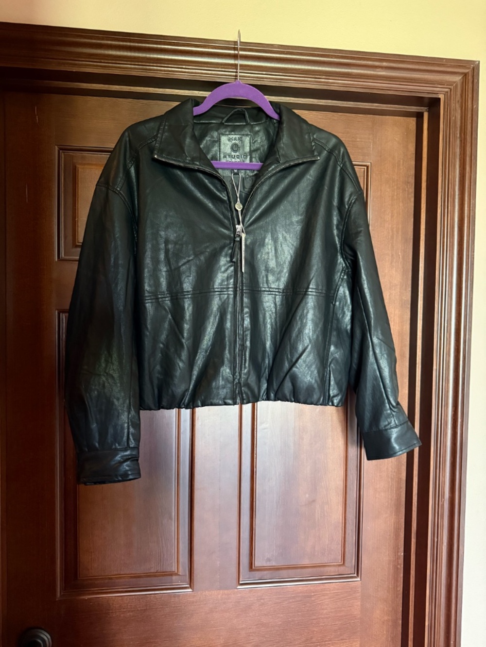 Max Studio Vegan Leather Jacket – NWT – Size M